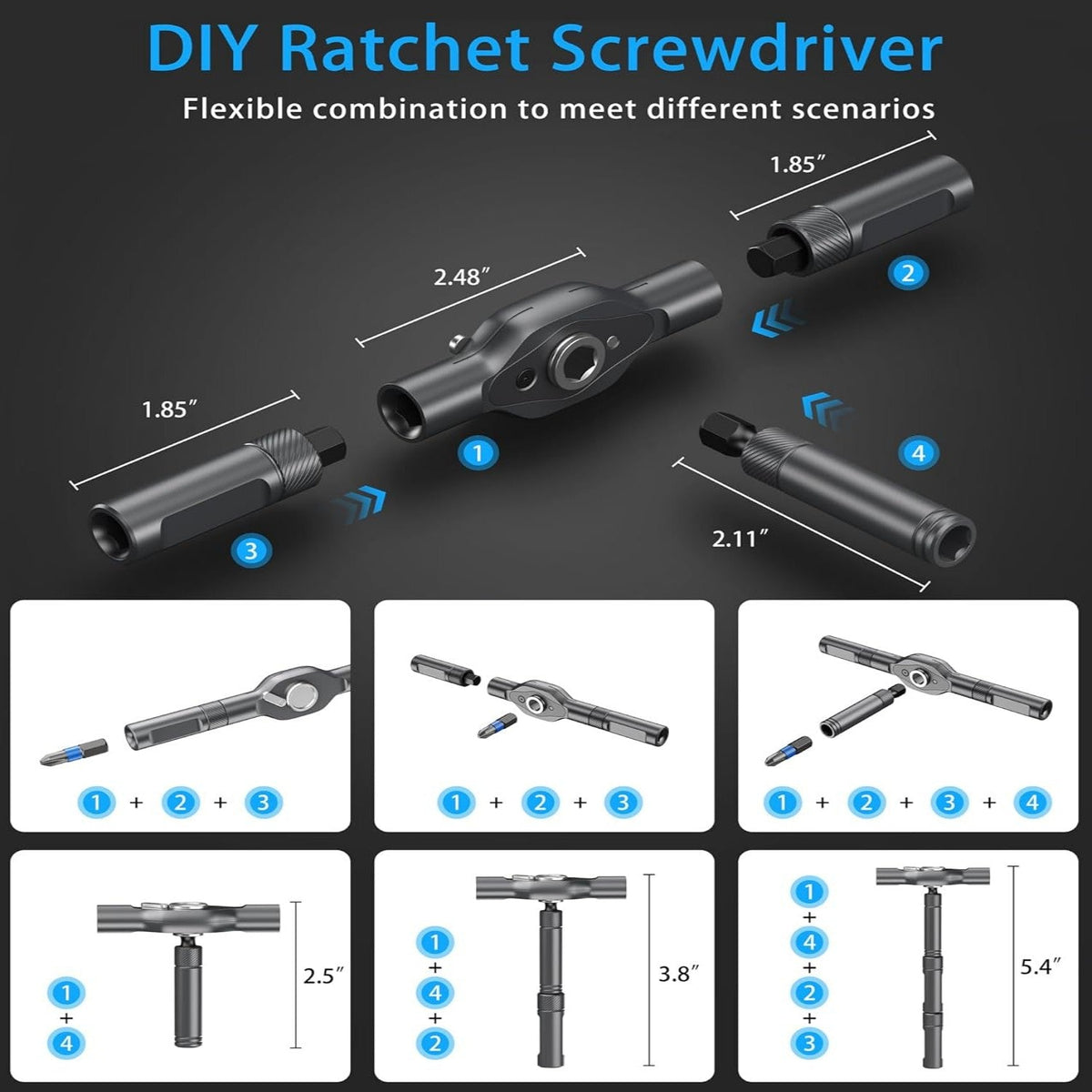 24 in 1 Magnetic Screwdriver Set