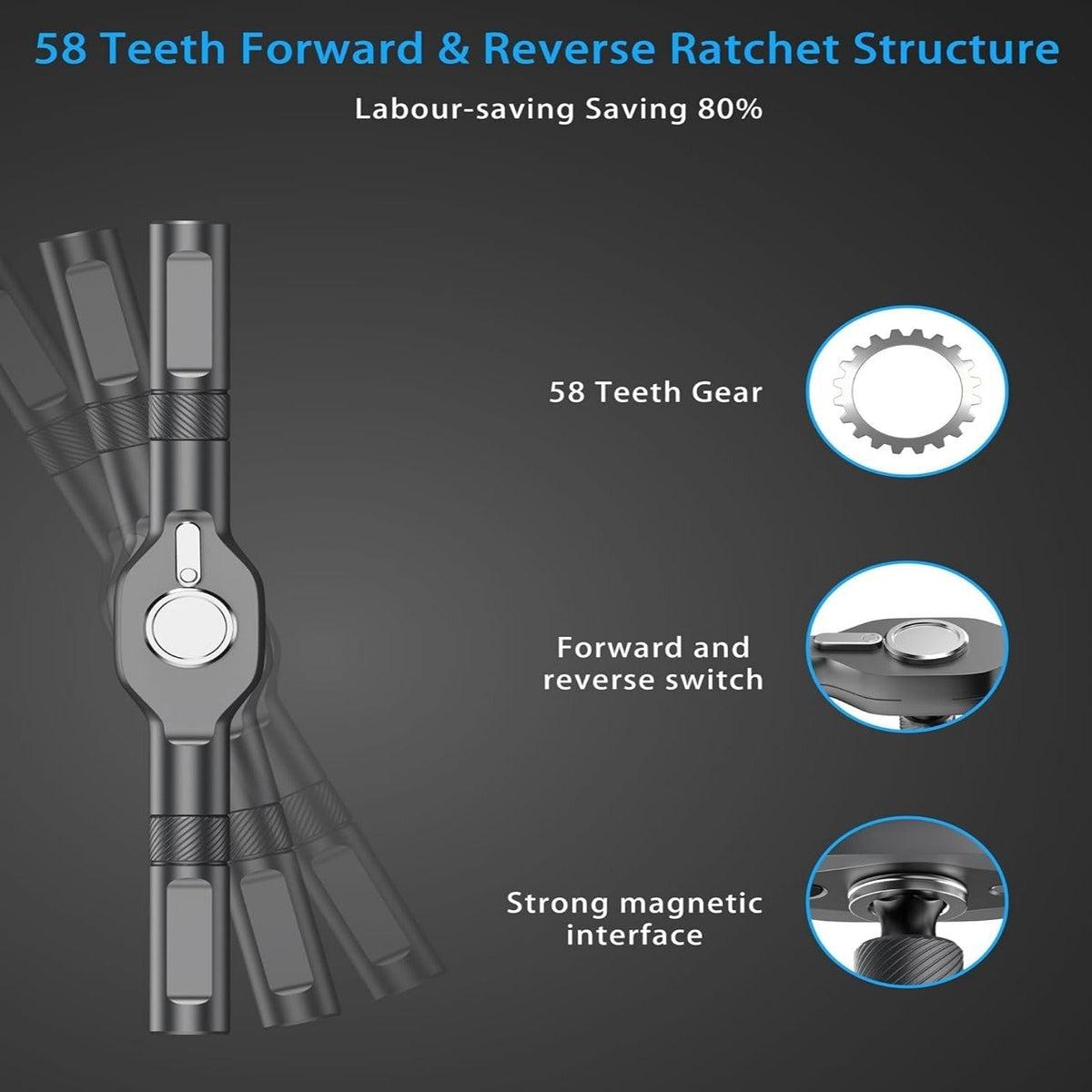 24 in 1 Magnetic Screwdriver Set