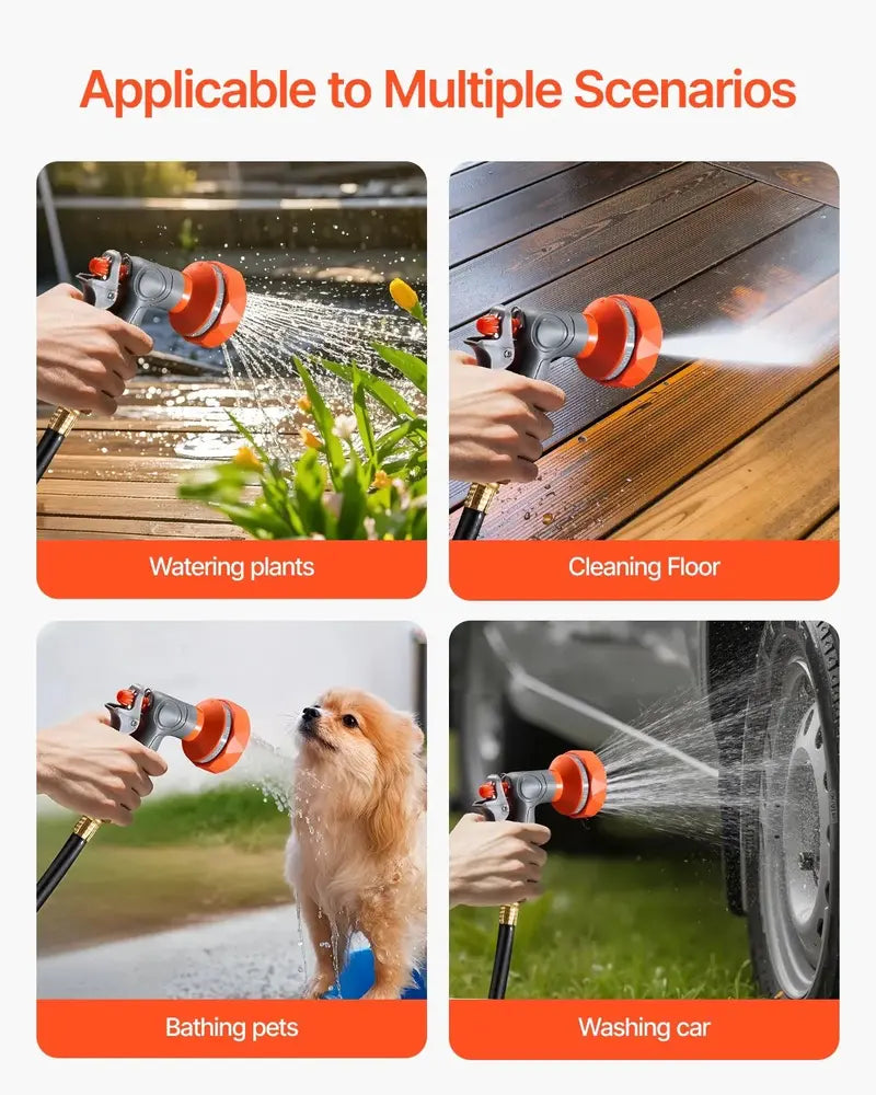 Retractable garden hose reel