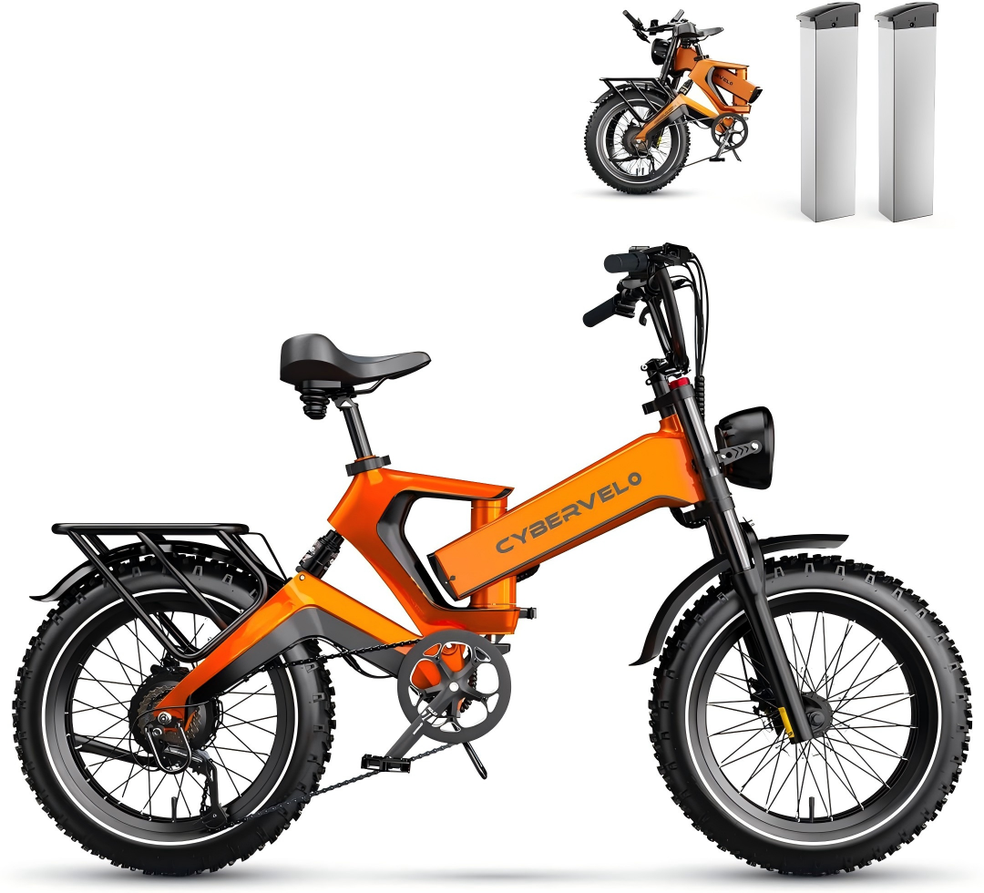 EK6 Adult Folding Electric Bike, Free Shipping! (Buy now and get two batteries free)