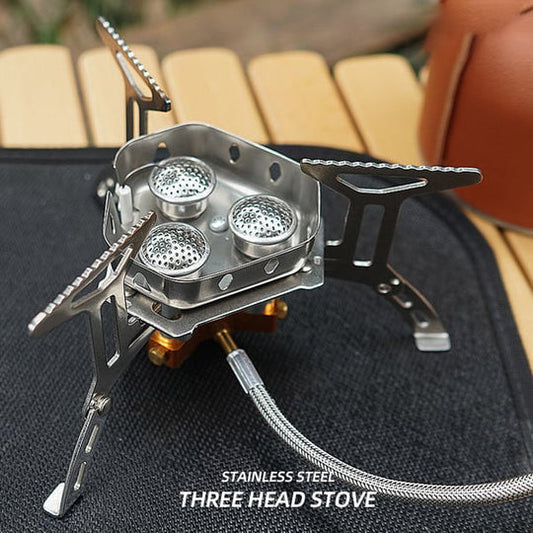 Camping Gas Burner – 5800W, Piezo Ignition, Windproof