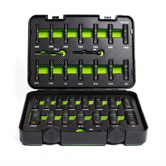 Heavy-Duty Bolt Extractor Socket Set