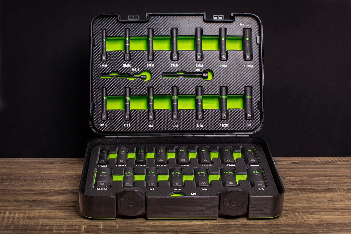 Heavy-Duty Bolt Extractor Socket Set