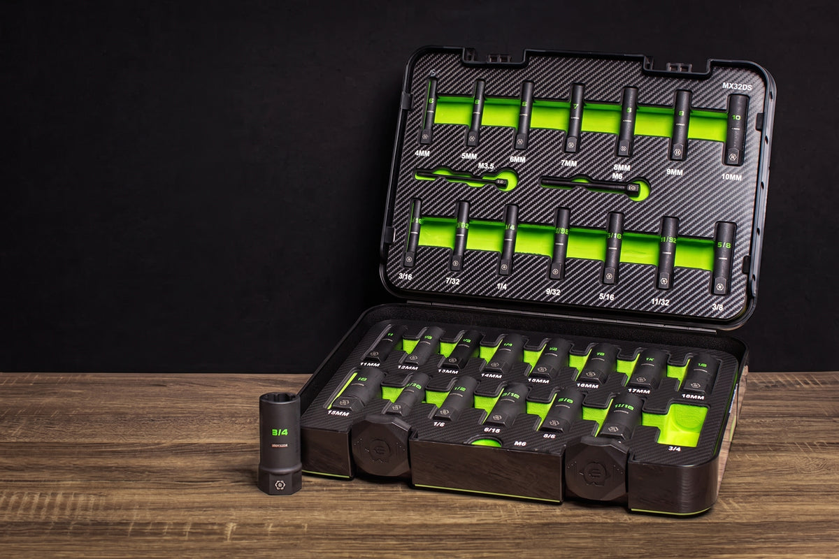 Heavy-Duty Bolt Extractor Socket Set
