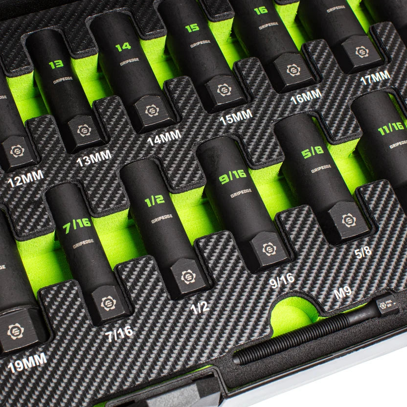 Heavy-Duty Bolt Extractor Socket Set
