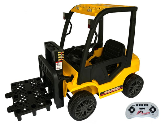 24V Kids Electric Ride-On Forklift Toy with Functional Electric Lift & 2.4G Parental Remote Control