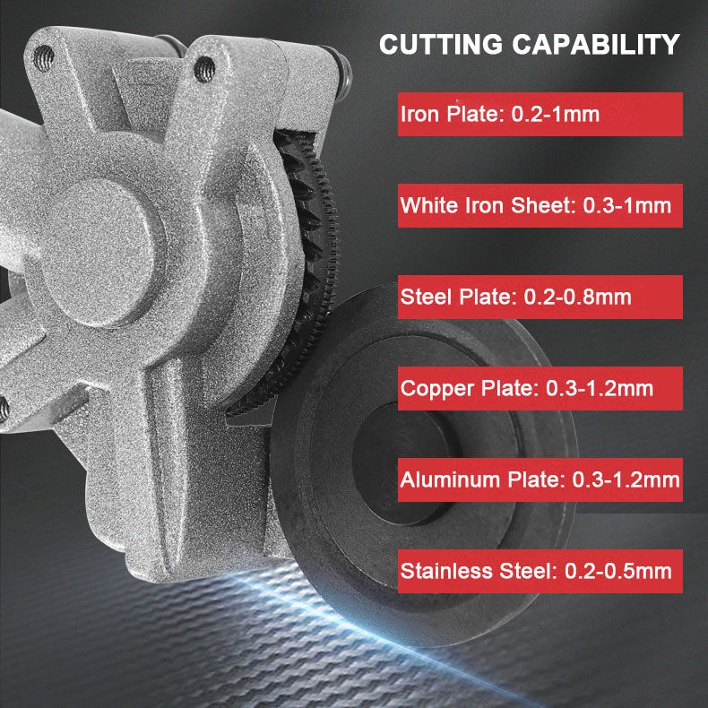 ✨ Electric Drill Sheet Metal Cutter - 3-in-1 Tool for Steel, Aluminum