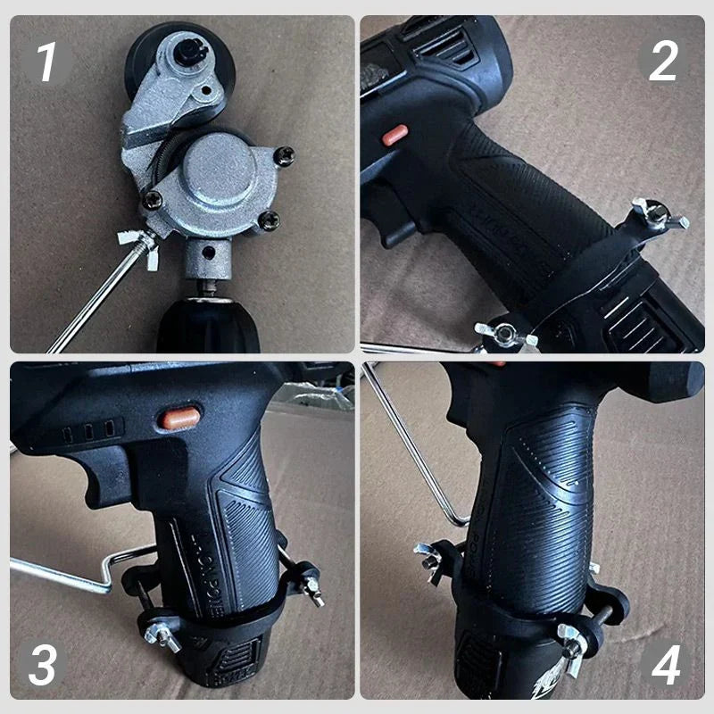 ✨ Electric Drill Sheet Metal Cutter - 3-in-1 Tool for Steel, Aluminum