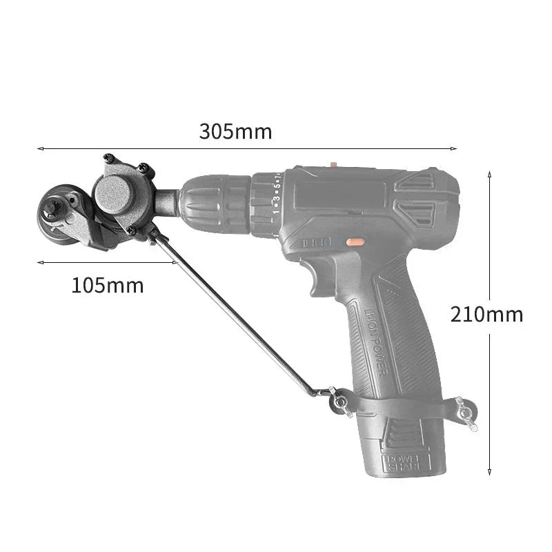 ✨ Electric Drill Sheet Metal Cutter - 3-in-1 Tool for Steel, Aluminum