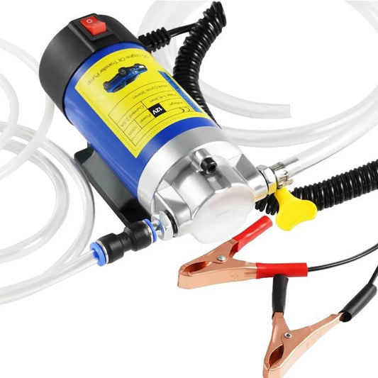 ⛽ Portable Oil Transfer Pump – Pure Copper Motor, Durable Build & Compact Design – For Engine Oil & Fluids 🚗